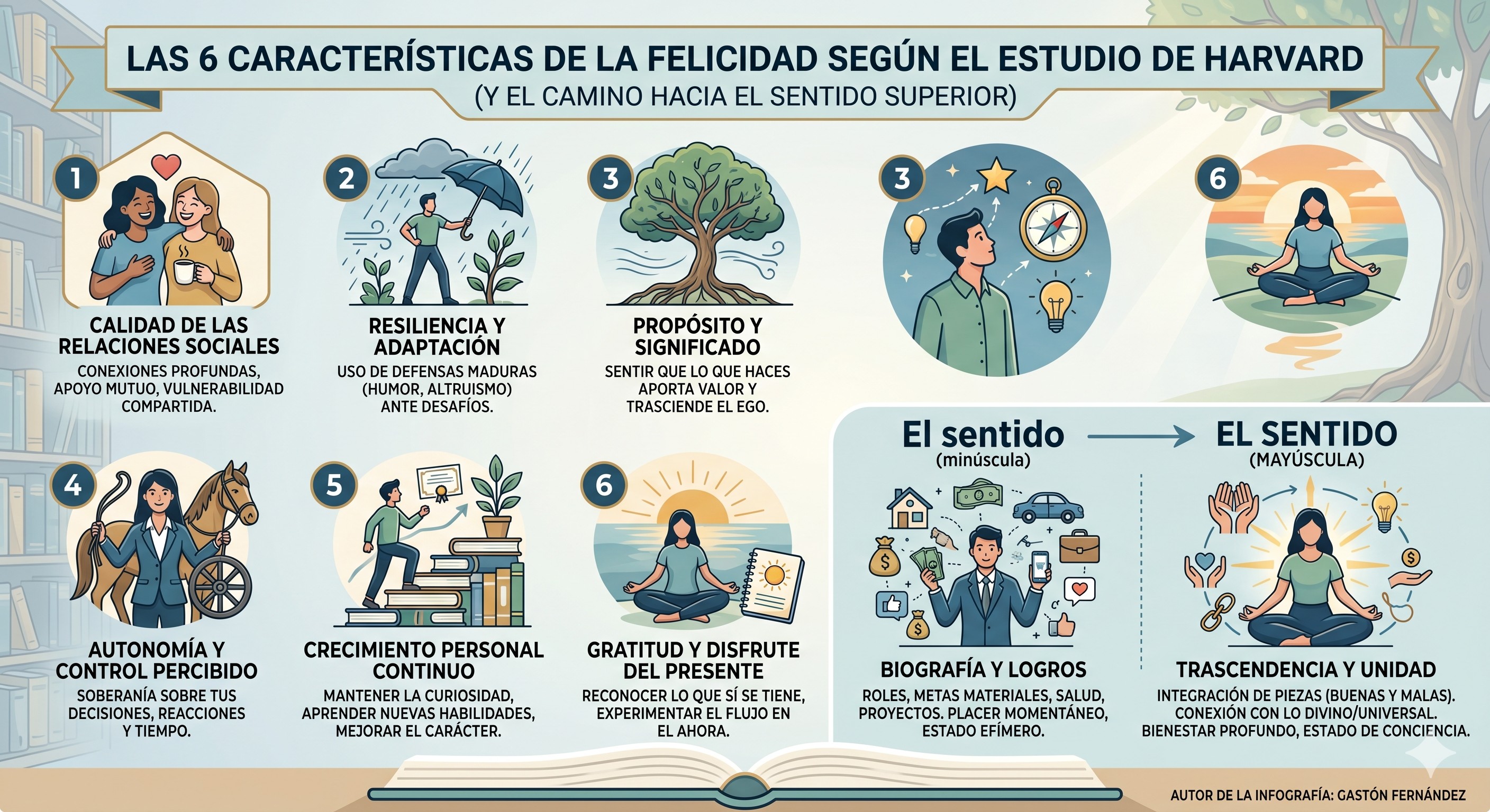 La ciencia de la felicidad y el camino hacia el SENTIDO