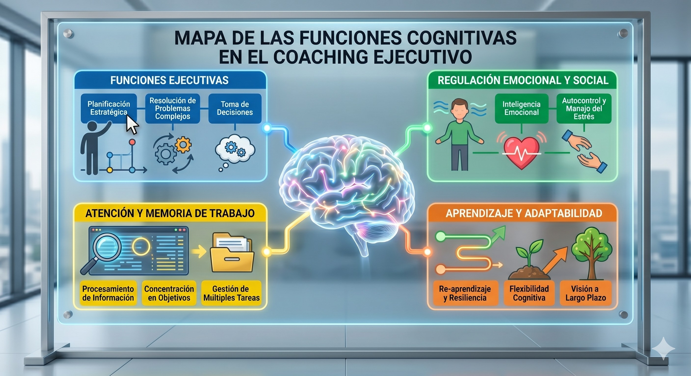 Guía integral de las funciones cognitivas en el Coaching Ejecutivo